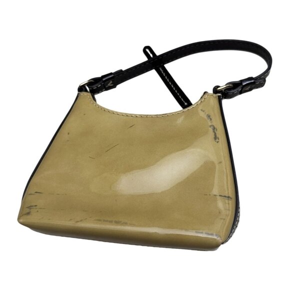 DOONEY & BOURKE Bitsy Bag VINTAGE Mini Patent LEATHER Purse - Picture 5 of 5